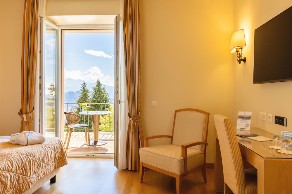 Kurhaus Cademario Hotel & Spa - Classic Room with Lake View